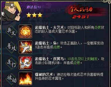 火影手游攻略（探索火影世界中各角色的独特技能与战略运用）