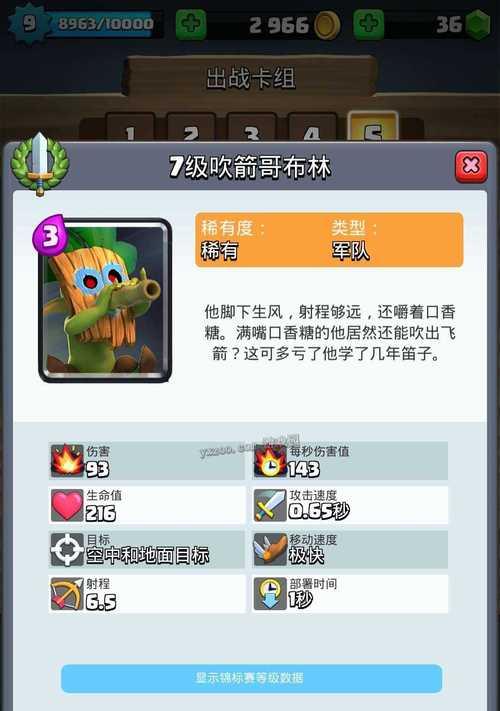 皇室战争哥布林出装攻略大揭秘！（打造无敌哥布林部队，关键是出装选择！）