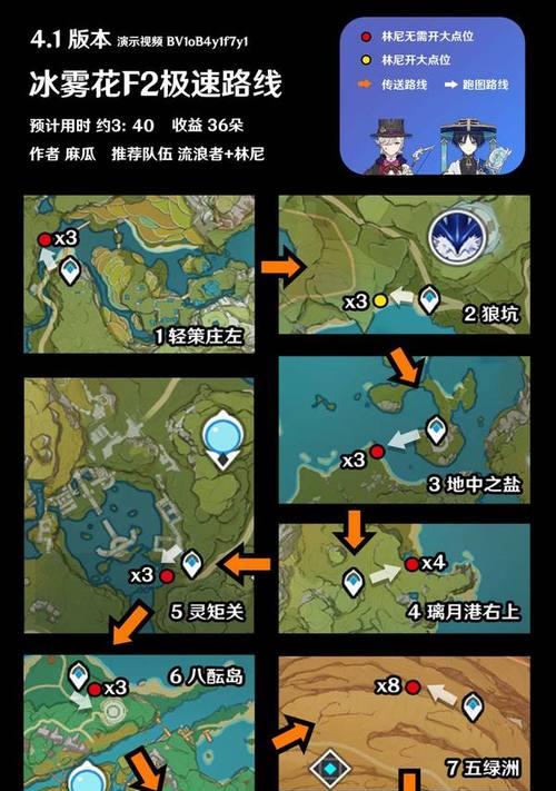 原神冰霜花攻略（发掘冰霜花的奥秘，掌握冰元素的终极力量）