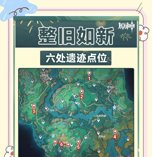 揭秘原神九个宝箱的攻略秘籍（解密原神九个宝箱位置和获取方法，助你成为寻宝达人）
