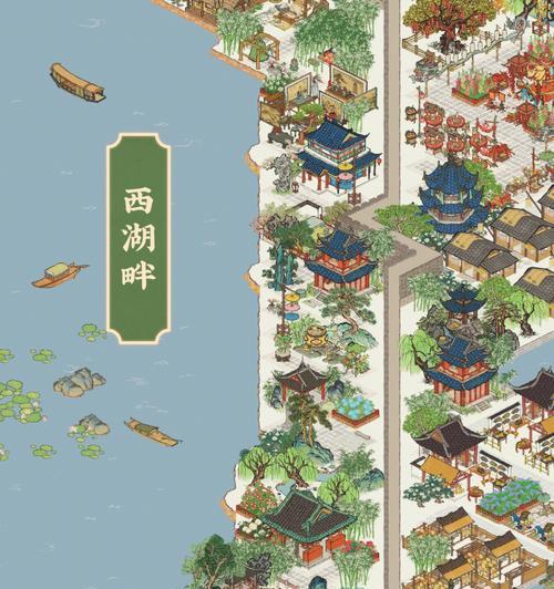 杭州地图-江南百景图指南（探寻杭州地图中的美景和历史文化）